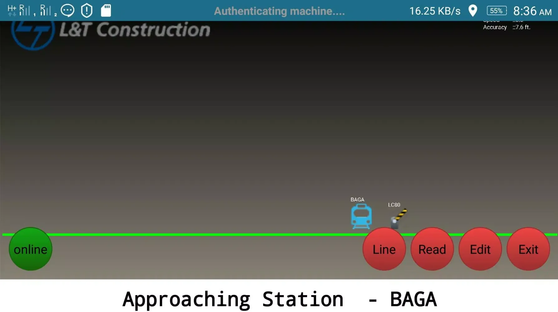 Track Monitoring Mgt Screenshots
