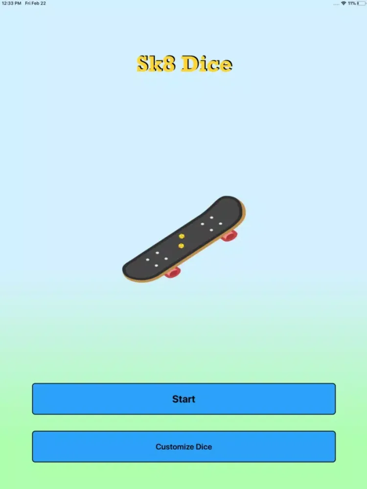 Captures d'écran de Loaded Sk8 Dice iPad 