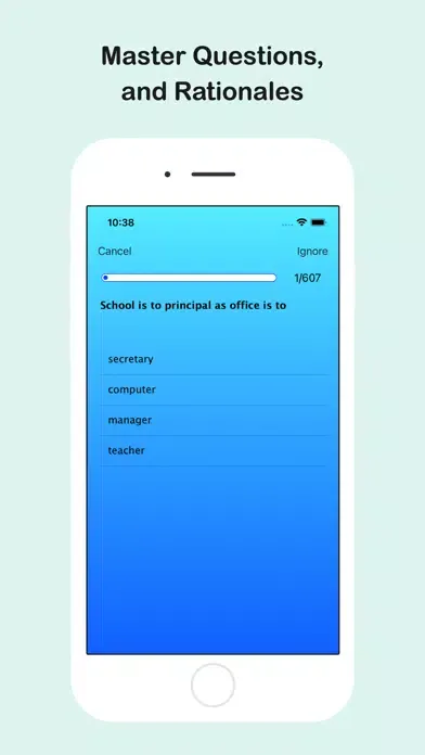 ภาพหน้าจอของ AFOQT Self-Paced