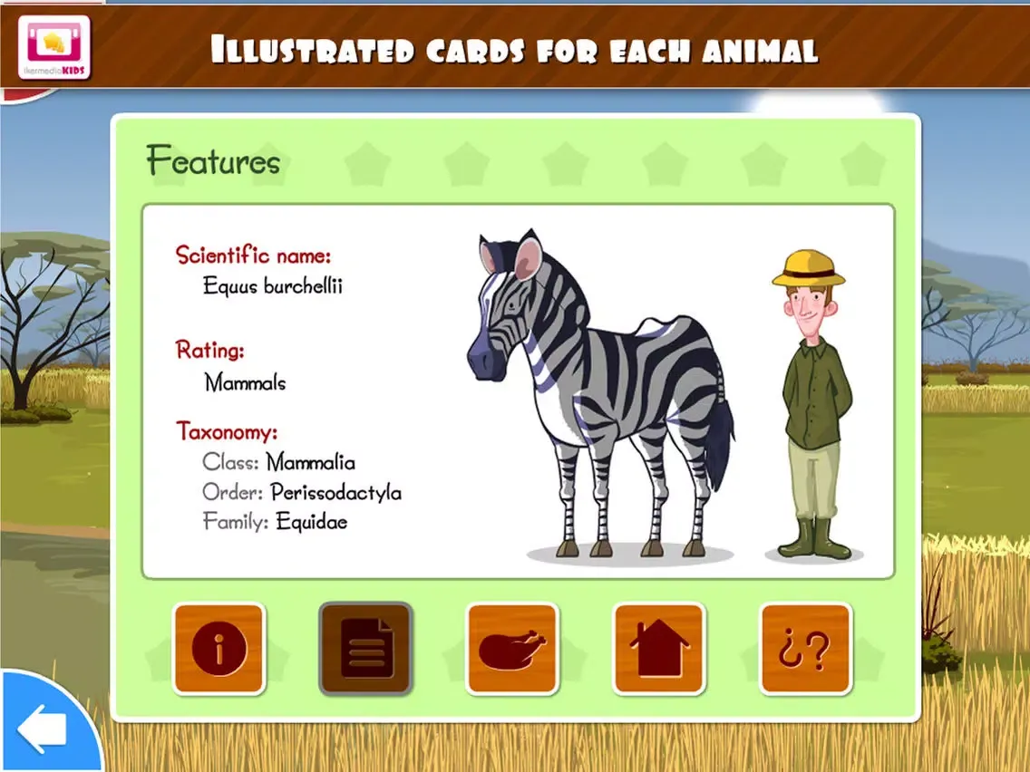 Animals of Africa - Education iPad  স্ক্রিনশট