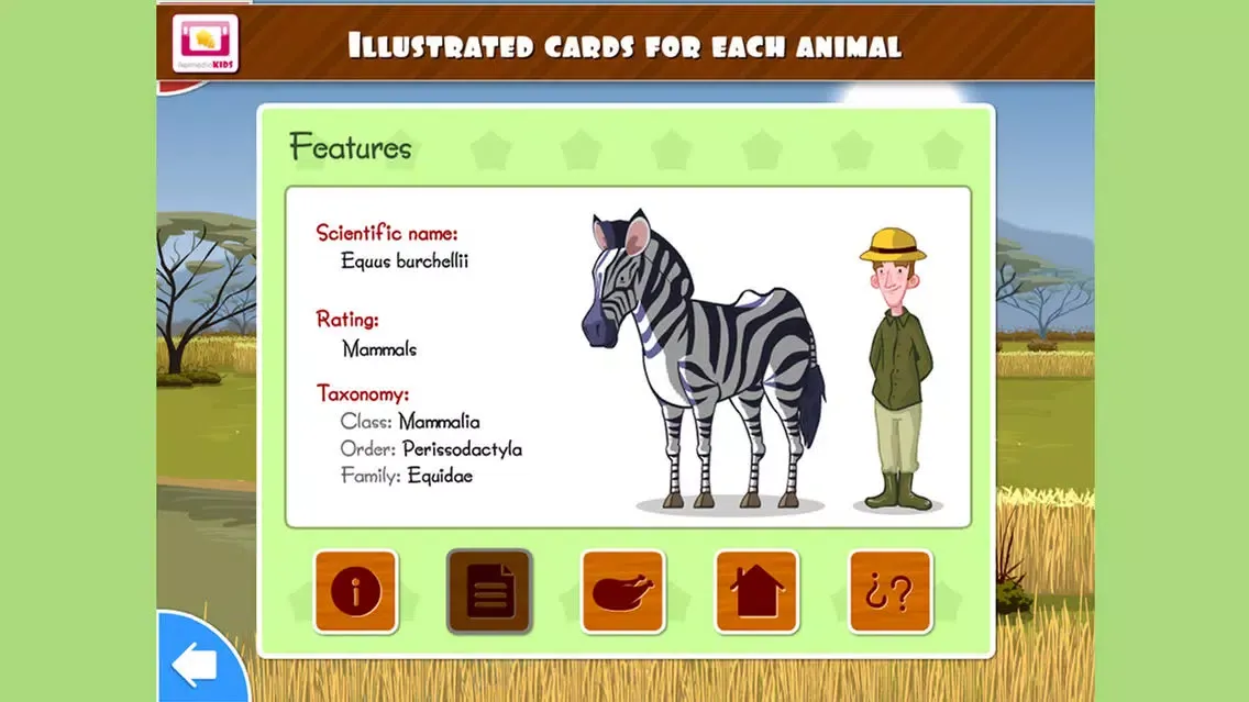 Animals of Africa - Education স্ক্রিনশট
