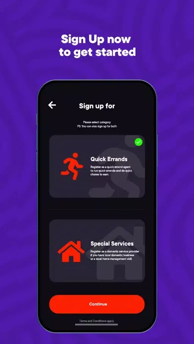 Chore Agent - Sign Up & Earn Ekran Görüntüleri