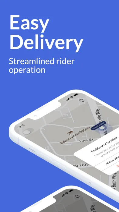 Delivery Page Rider স্ক্রিনশট