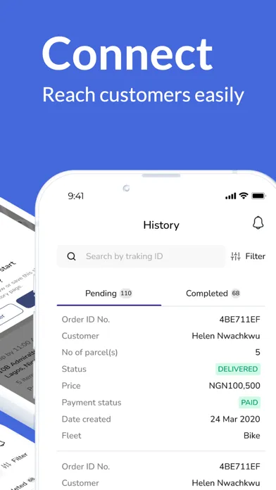 Delivery Page Rider স্ক্রিনশট