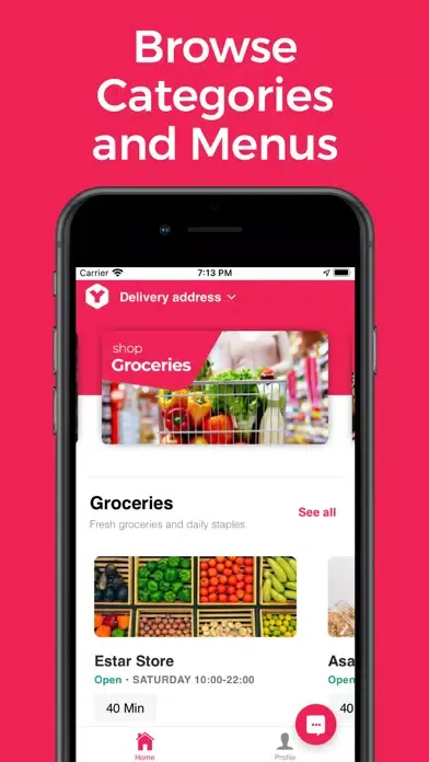 Tangkapan layar Yamee-More Than Food Delivery 