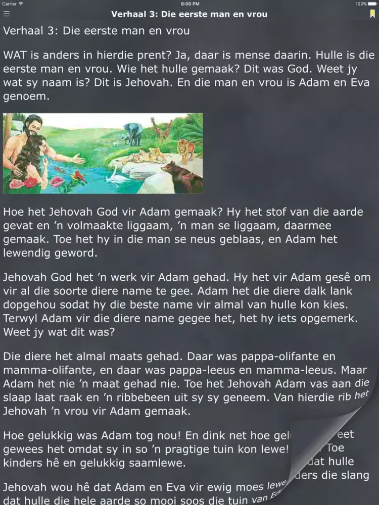 Bybel Stories (Bible Stories for Kids in Afrikaans) iPad  স্ক্রিনশট
