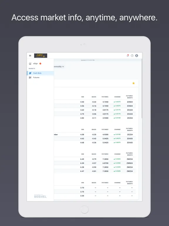 ภาพหน้าจอของ Edgewood Grain, LLC iPad 