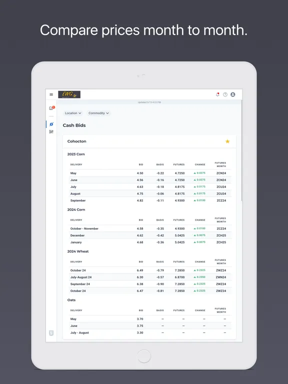 ภาพหน้าจอของ Edgewood Grain, LLC iPad 