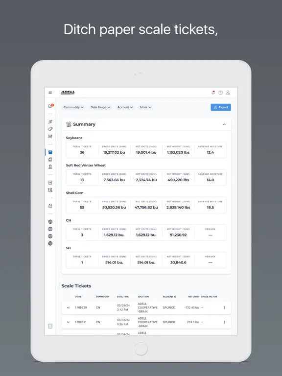 Adell Cooperative iPad  سکرین شاٹس
