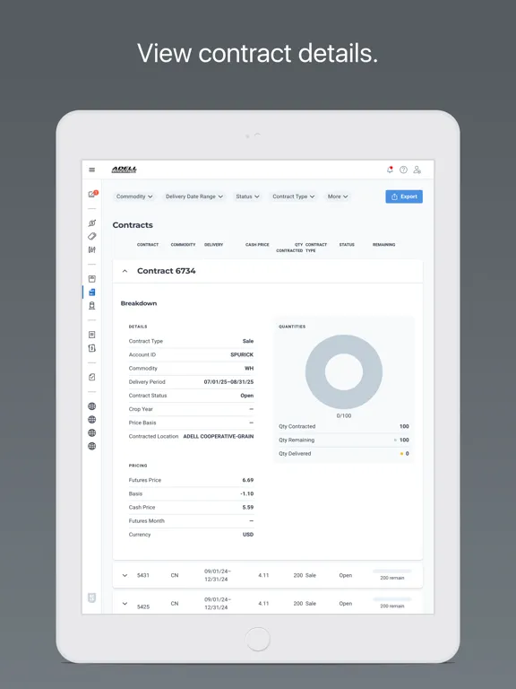Adell Cooperative iPad  سکرین شاٹس