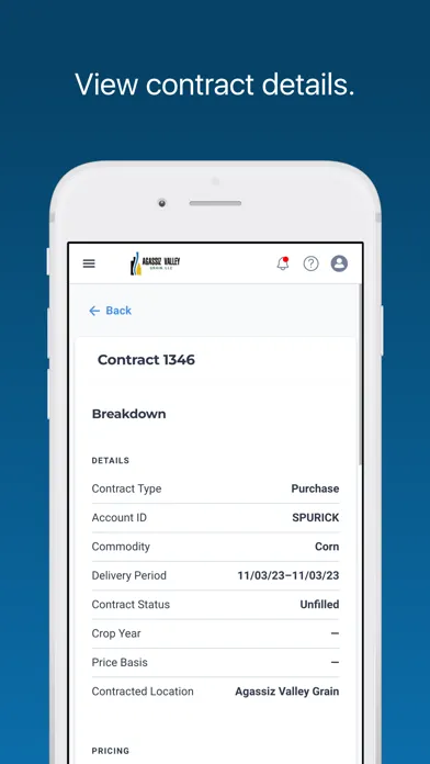 Agassiz Valley Grain, LLC سکرین شاٹس