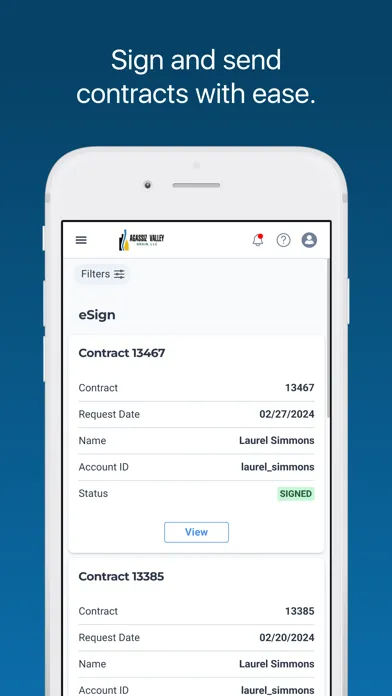 Agassiz Valley Grain, LLC سکرین شاٹس