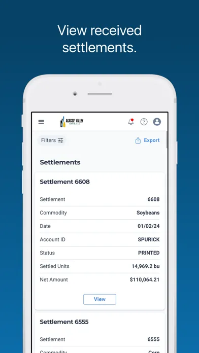 Agassiz Valley Grain, LLC سکرین شاٹس