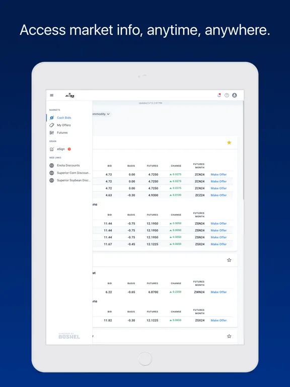 Agrex Inc. iPad  Ekran Görüntüleri