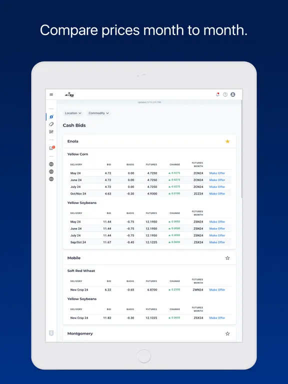 Agrex Inc. iPad  Ekran Görüntüleri