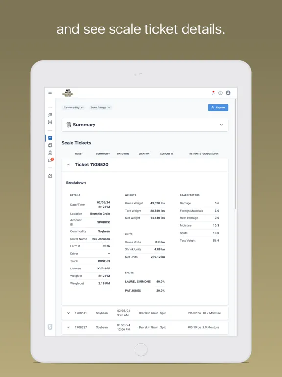 Bearskin Grain iPad  سکرین شاٹس