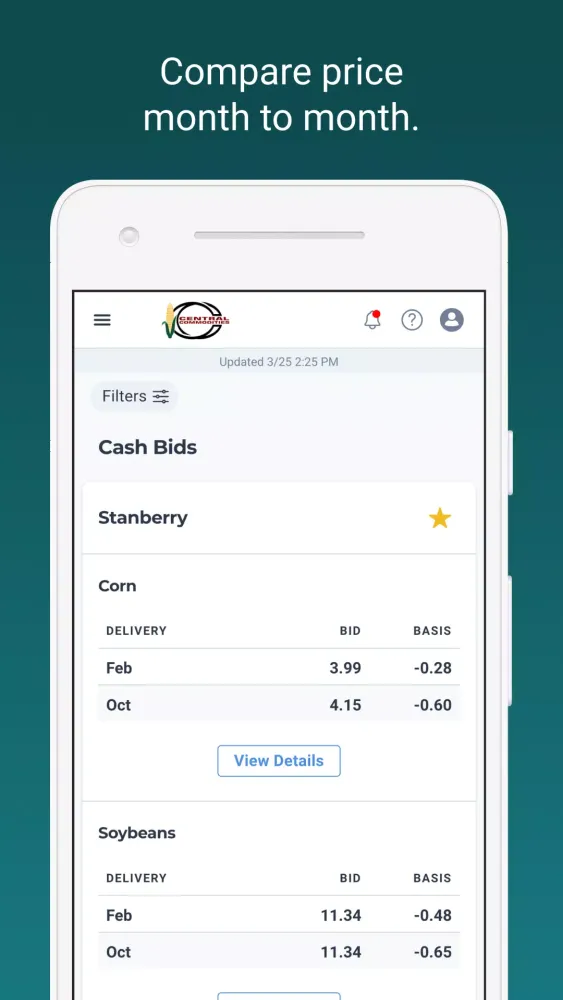 Central Commodities Screenshots