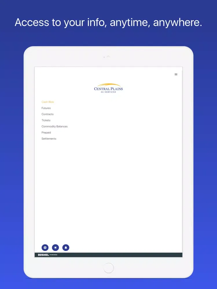 Capturas de pantalla de Central Plains Ag Services iPad 