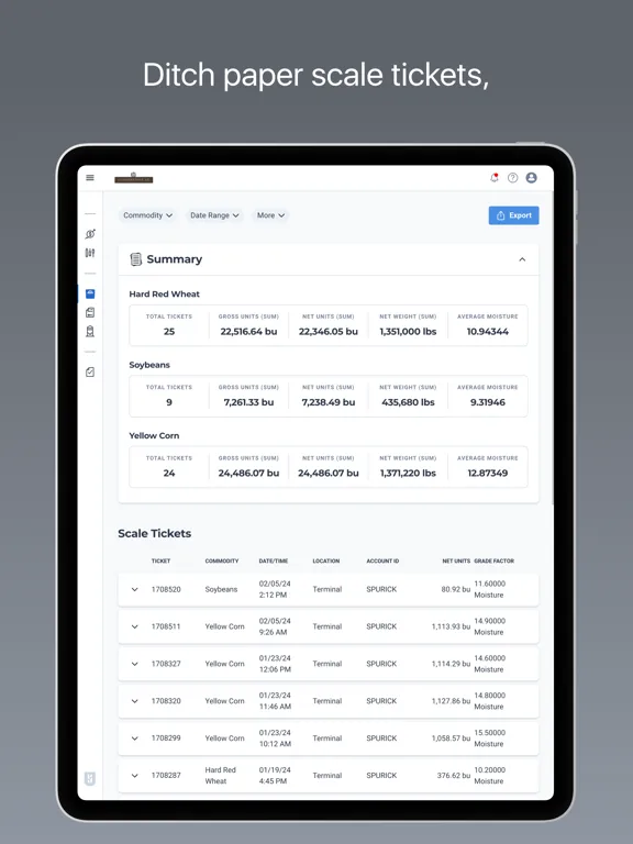 Cornerstone Ag, LLC iPad  Ekran Görüntüleri