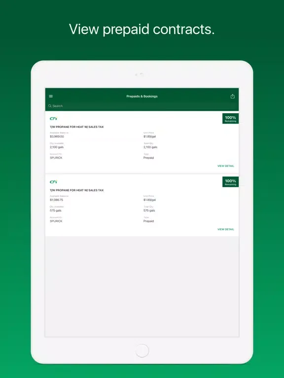 CPI Coop iPad  스크린샷