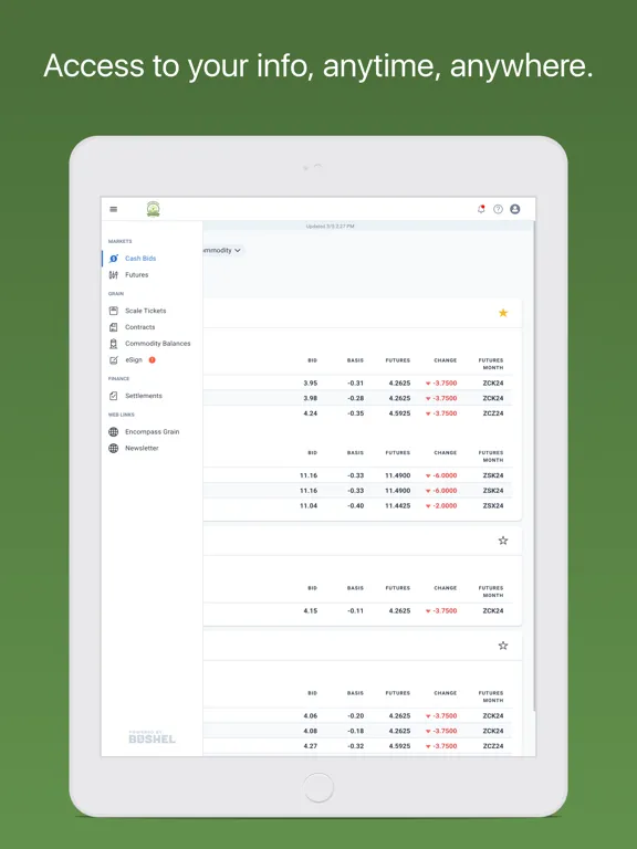 Encompass Grain & Rail COOP iPad  স্ক্রিনশট