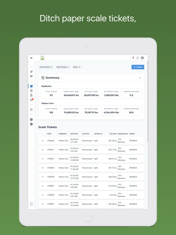 Encompass Grain & Rail COOP iPad  স্ক্রিনশট