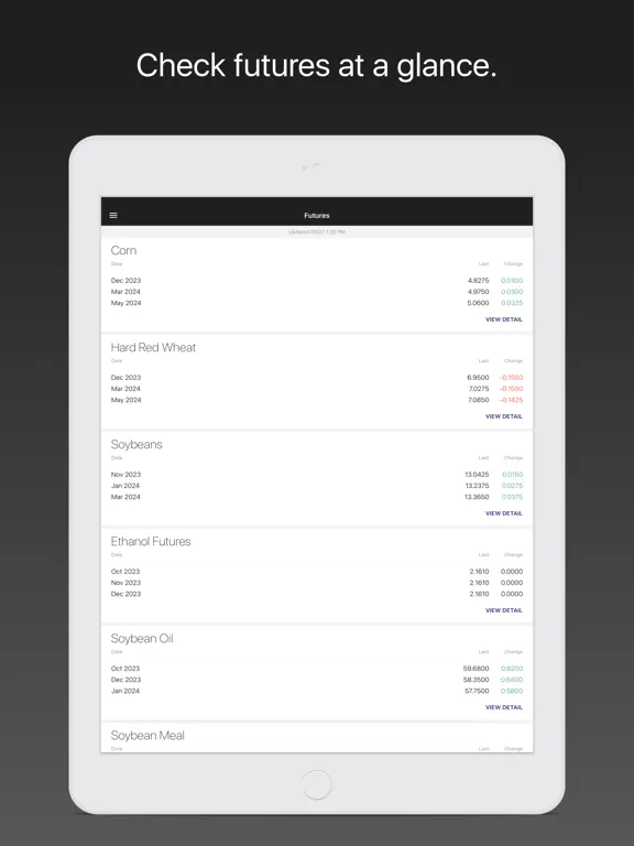 Frontier Ag Inc iPad  Screenshots