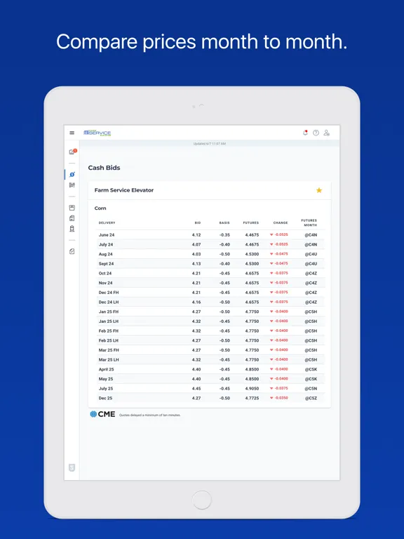 Farm Service Elevator Co iPad Screenshots