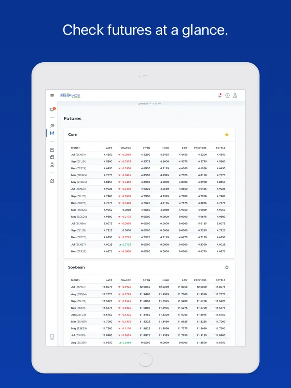 Farm Service Elevator Co iPad Screenshots