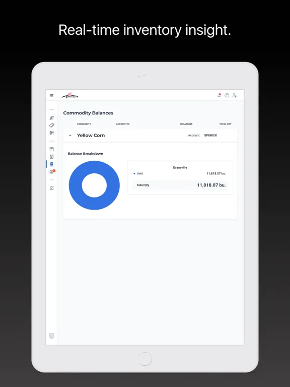Zrzuty ekranu Gateway FS Grain iPad 