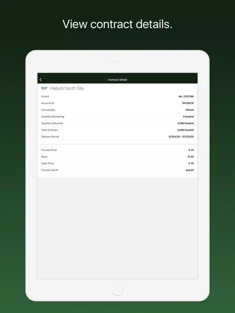 Hallock Co-op Elevator iPad  Ekran Görüntüleri
