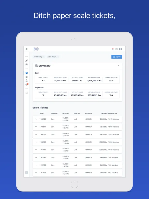 Hartmann Farms iPad 应用截图