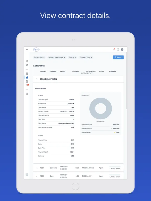Hartmann Farms iPad 应用截图