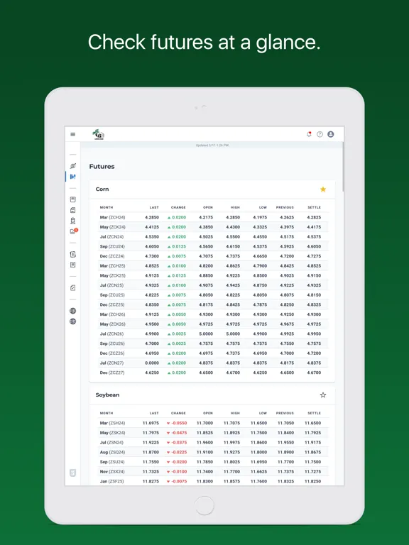 Larson Grain iPad  스크린샷