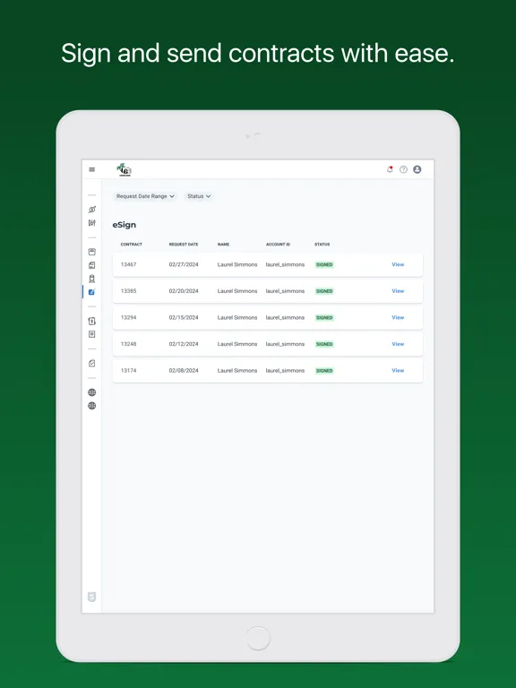 Larson Grain iPad  스크린샷
