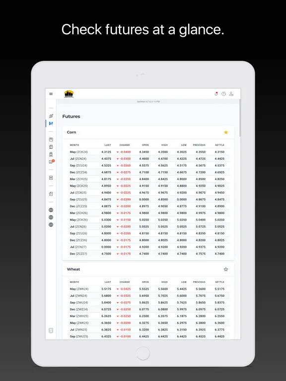 ภาพหน้าจอของ Madison Farmers Elevator iPad 