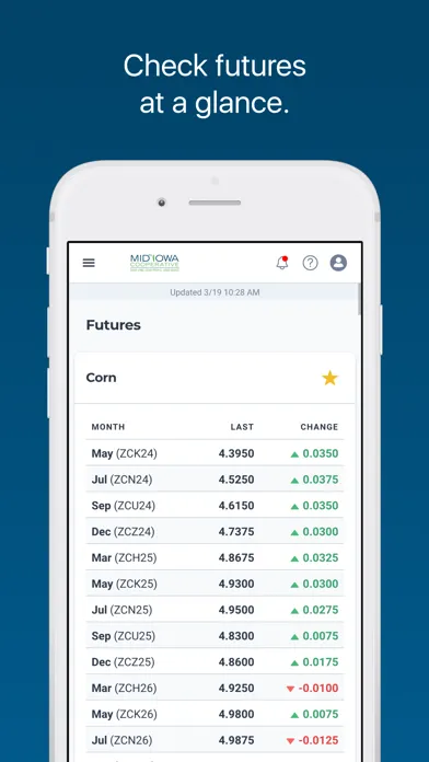 Ảnh chụp màn hình của Mid-Iowa Cooperative