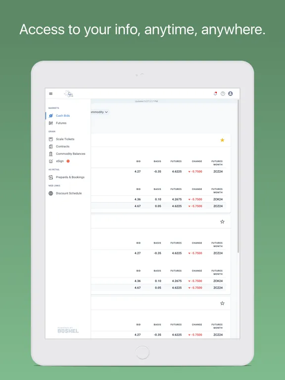 Planter's Co-op iPad 應用截圖