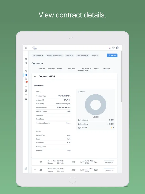 Planter's Co-op iPad 應用截圖