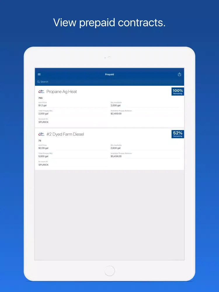Zrzuty ekranu Prairie Ag Partner iPad 