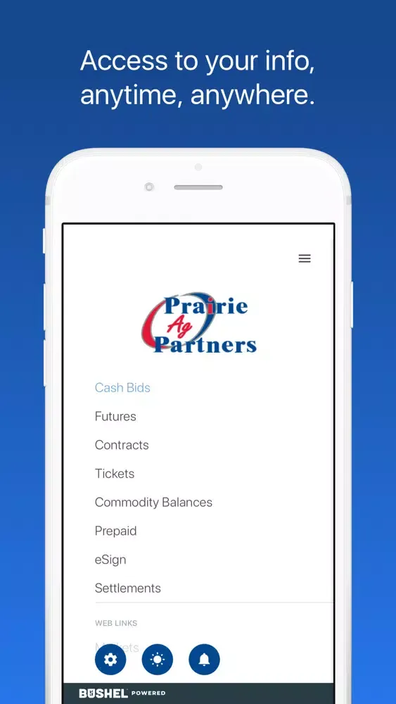 Zrzuty ekranu Prairie Ag Partner