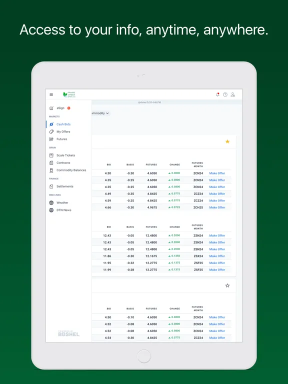 Prairie Creek Grain iPad  سکرین شاٹس