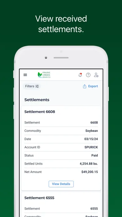 Prairie Creek Grain سکرین شاٹس