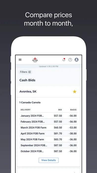 Capturas de pantalla de Purely Canada Foods