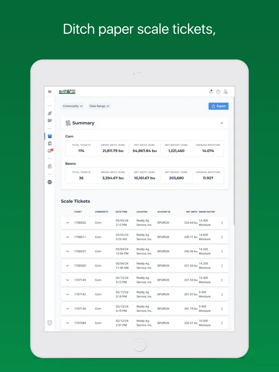 Reddy Ross Feed and Grain iPad  스크린샷