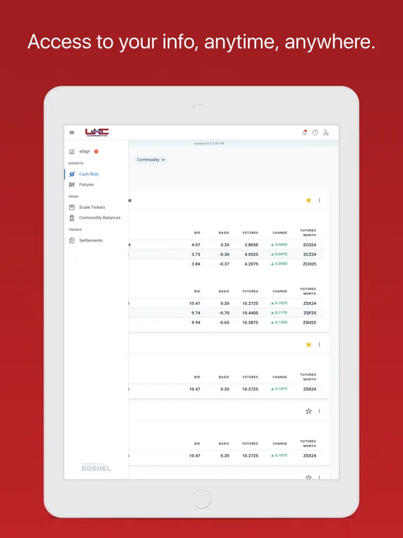 Zrzuty ekranu United Cooperative (IA) iPad 
