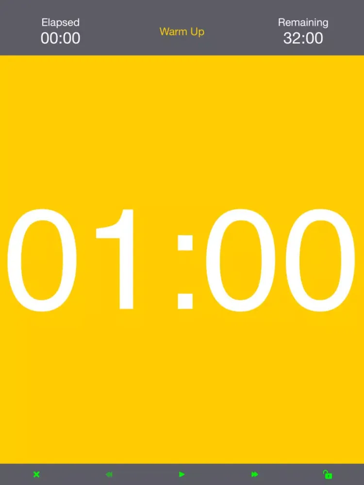 ภาพหน้าจอของ Chronic Timer iPad 