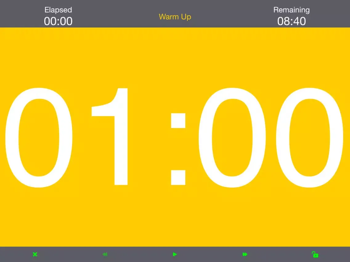 ภาพหน้าจอของ Chronic Timer iPad 