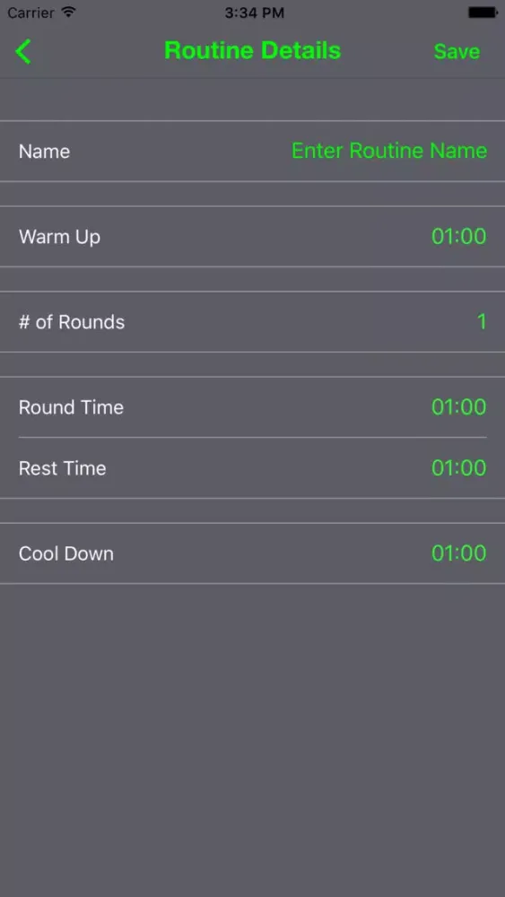 ภาพหน้าจอของ Chronic Timer