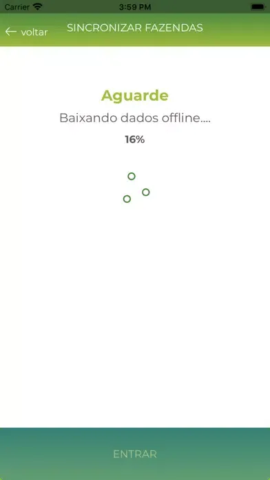 صور e-Agro - Modo Offline